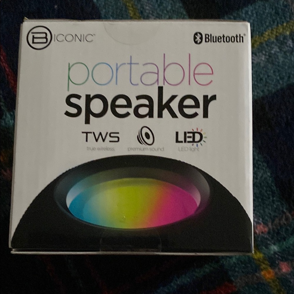 Portable Bluetooth Speaker - Black